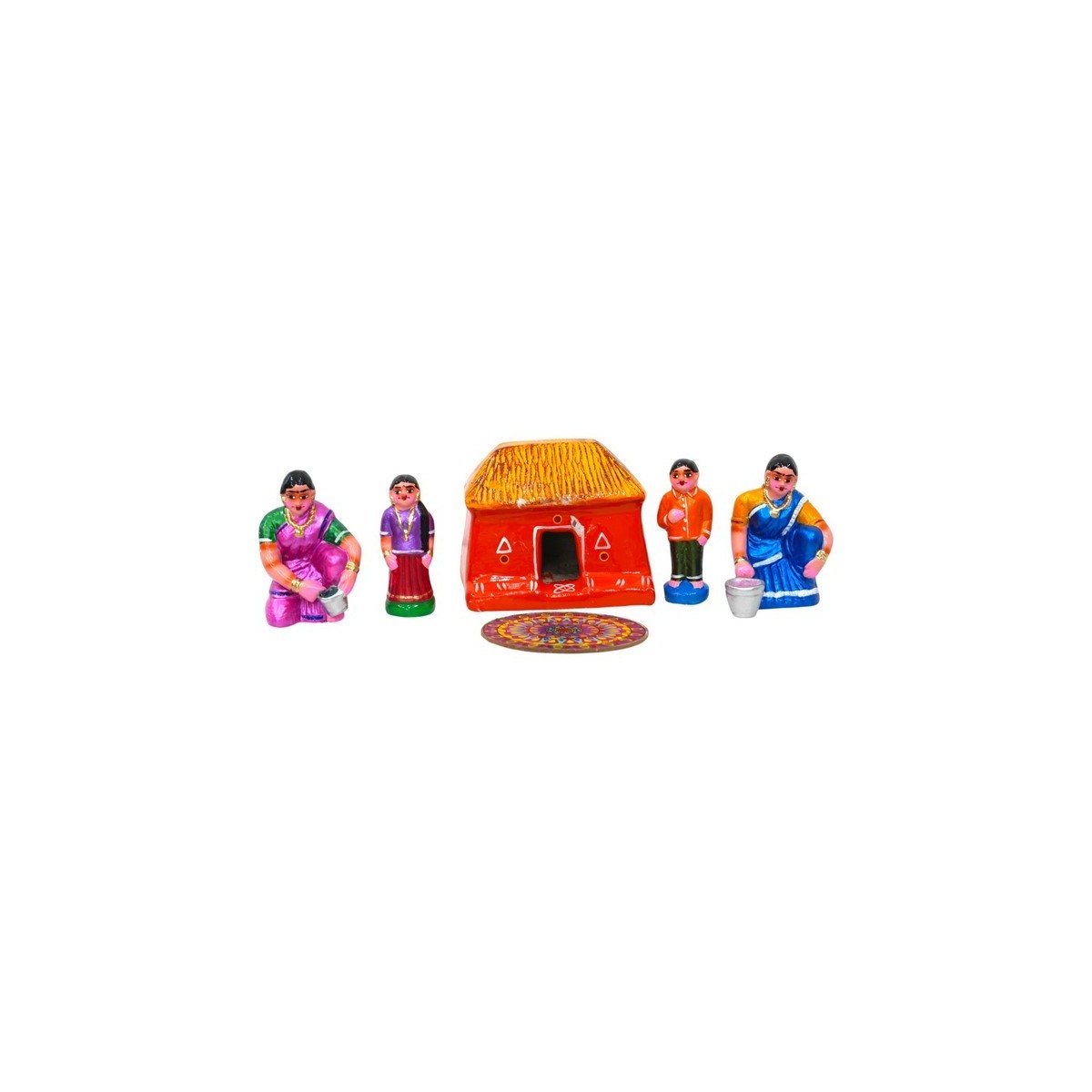 Rangoli set - 6"