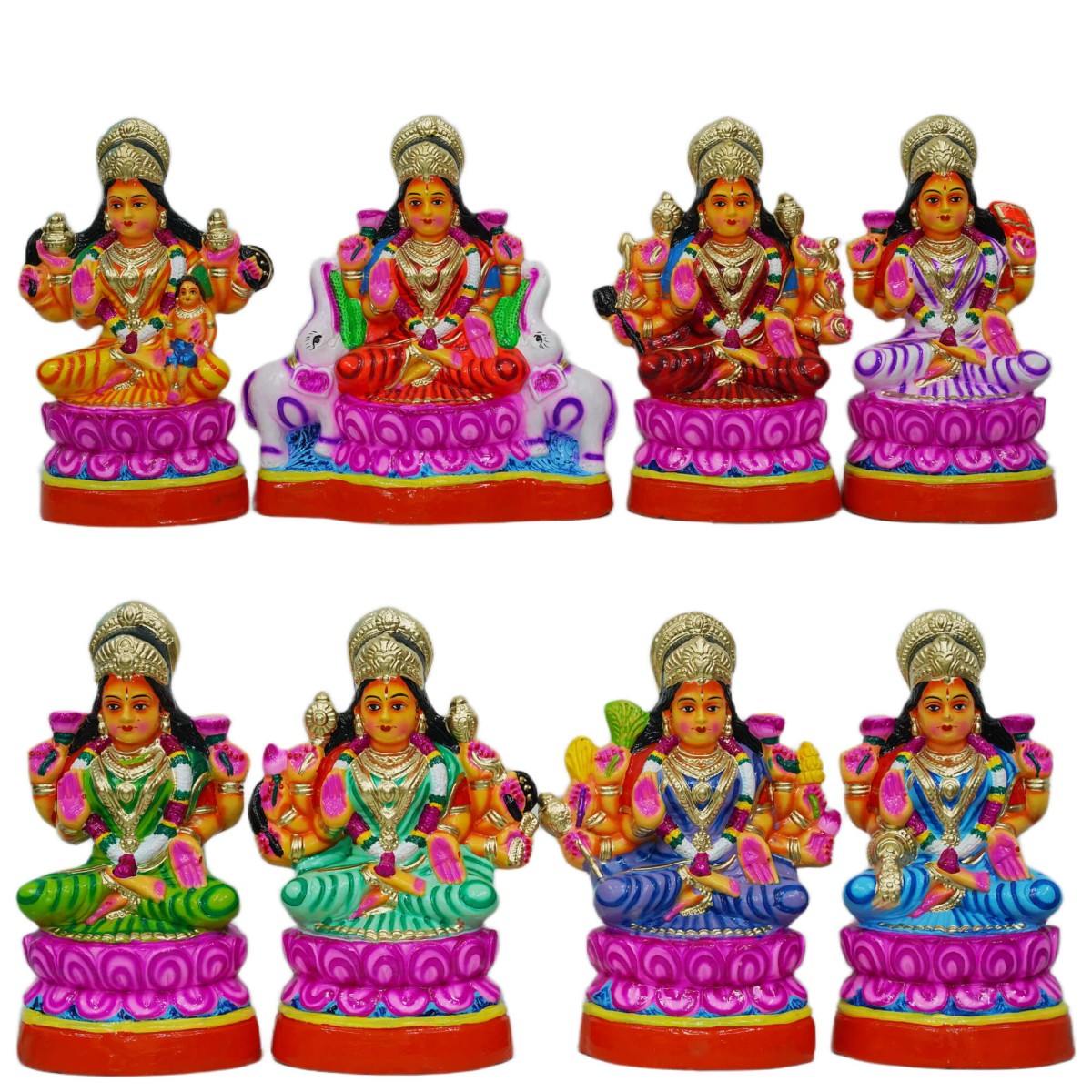 Ashtalakshmi Set -Big - 14"