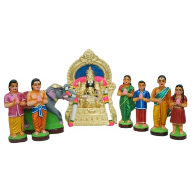 Mangala Vinayagar Set - 10"