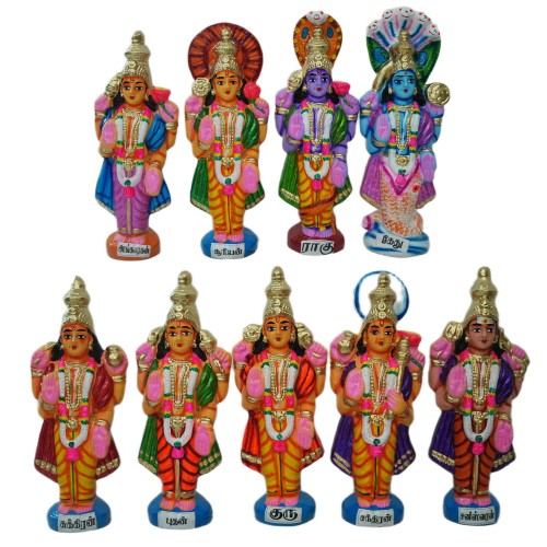 Navagraham Set - 10"