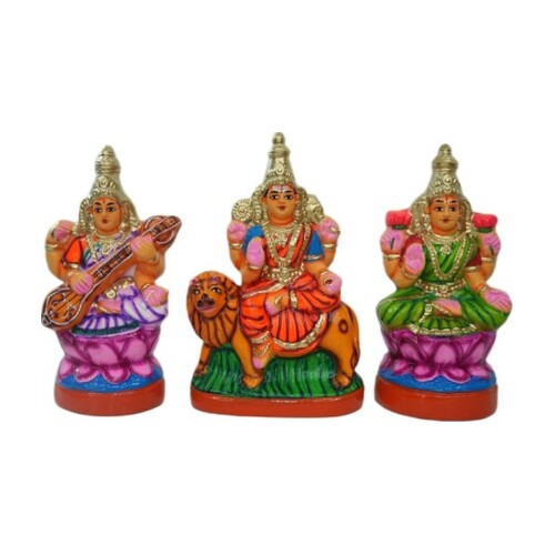 Lakshmi Saraswathi Durga - 9"