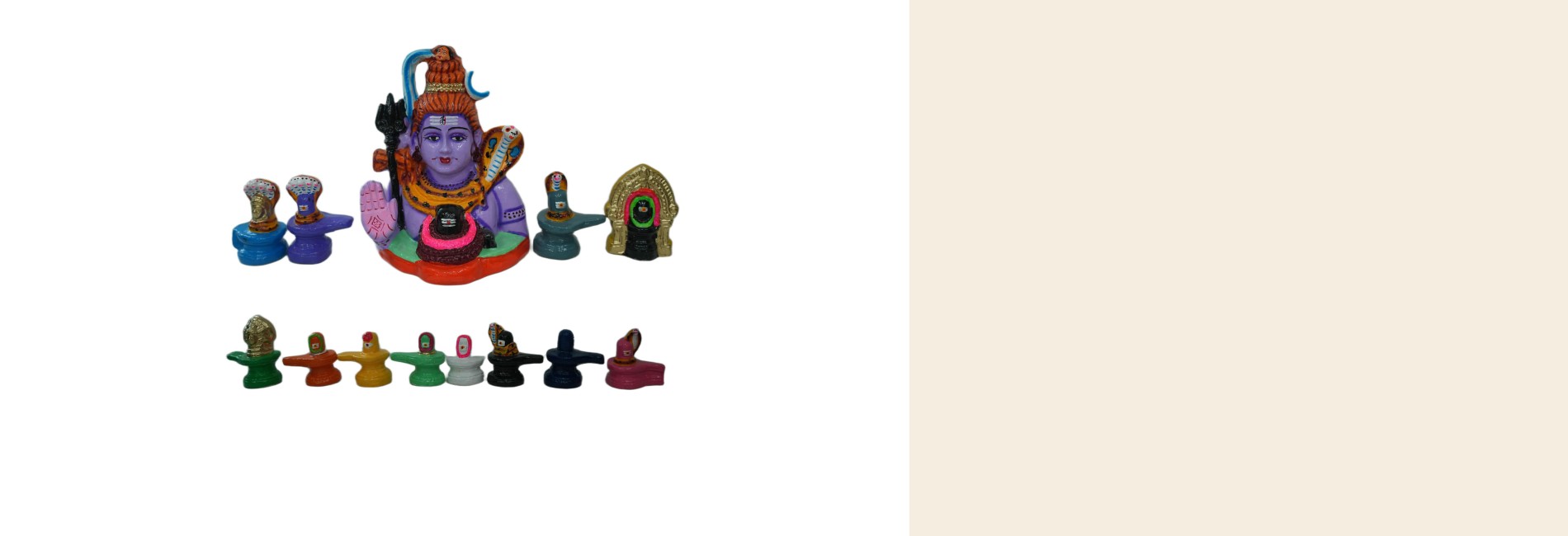 Jyothirlingam Set - Traditional Clay Dolls